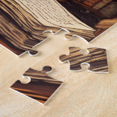Bibliothekskatze #17 Puzzle (Seite)