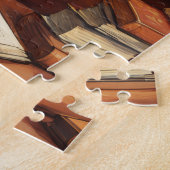 Bibliothekskatze #1 Puzzle (Seite)