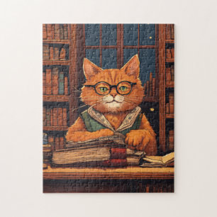Bibliothekskatze #21 Puzzle