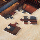Bibliothekskatze #4 Puzzle (Seite)