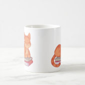 Bibliothekskatze Kaffeetasse (Mittel)