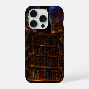 "Bibliothekskatze Mitternacht iPhone 15 Pro Hülle
