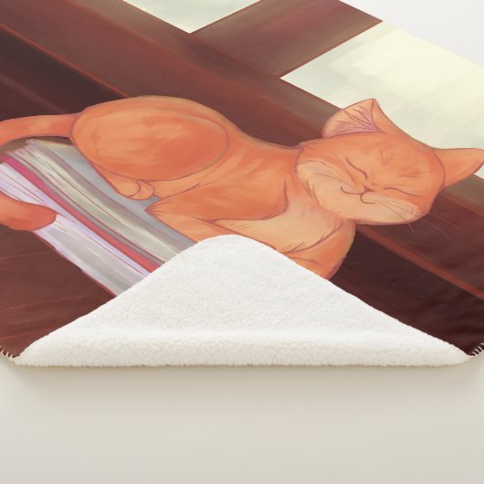 Bibliothekskatze Sherpadecke (3/4)