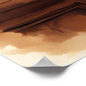 Bibliothekskatzenposter Poster (Ecke)