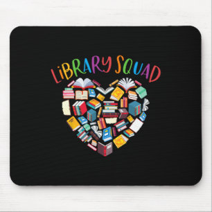 Bibliothekskopf Bibliothekar Buchwurm Buch Lover Mousepad