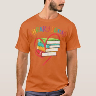 Bibliothekskopf Bibliothekar Buchwurm Buch Lover T-Shirt