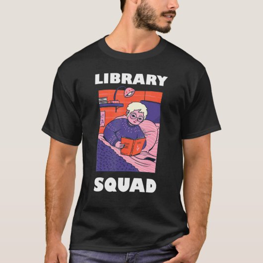 Bibliothekskopf T-Shirt (Vorderseite)