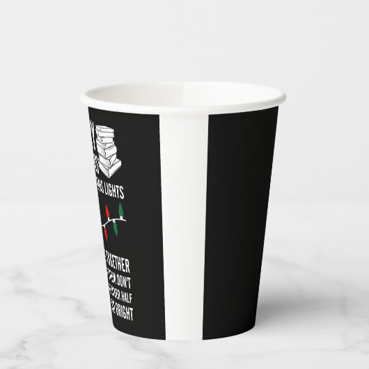 Bibliothekskräfte sind wie Weihnachtslicht Pappbecher (Links)