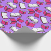 Bibliothekslehrer und Buchmacherbücher Geschenkpapier (Ecke)