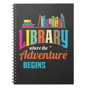 Bibliothekslüfter - Buchliebhaber Librarian Reade Notizblock