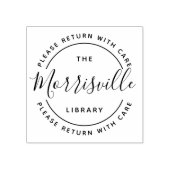 Bibliotheksname | Benutzerdefinierte Runde aus der Gummistempel (Prägung)