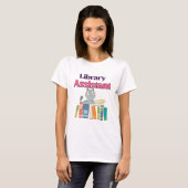 Bibliotheksperson T-Shirt (Vorne ganz)