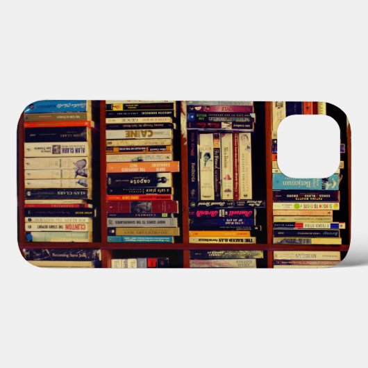 Bibliotheksräume Case-Mate iPhone Hülle (Rückseite (Horizontal))