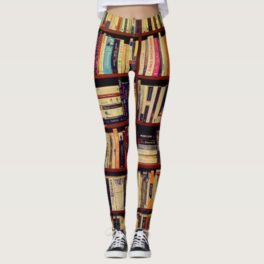 Bibliotheksräume Leggings (Vorderseite)