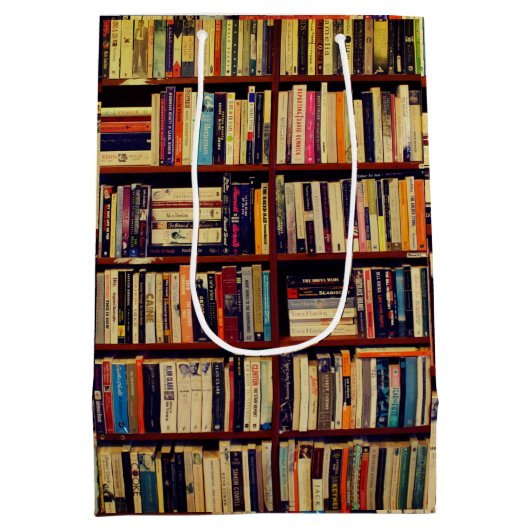 Bibliotheksräume Mittlere Geschenktüte (Rückseite)