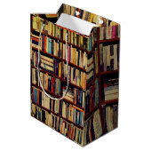 Bibliotheksräume Mittlere Geschenktüte (Rückseite Schrägansicht)