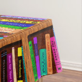 Bibliotheksregal-Muster Leser Buchsignierung Tischdecke (Beispiel)