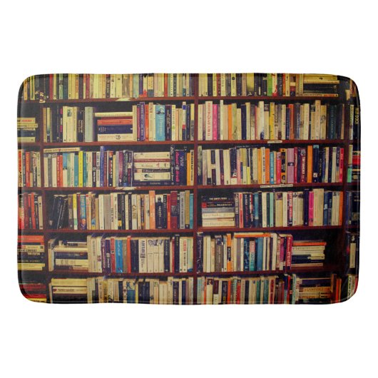 Bibliotheksregale Badematte (Vorderseite)
