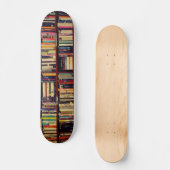 Bibliotheksregale Skateboard (Vorderseite)
