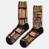 Bibliotheksregale Socken (Linkes Detail)