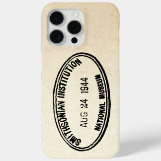 Bibliotheksstempel Smithsonian Institution 1944 Case-Mate iPhone Hülle