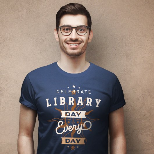 Bibliothekstag Jeden Tag T - Shirt