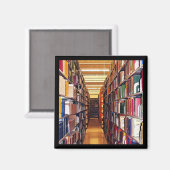 Bibliothekstapel Magnet (Vorderseite/Rückseite)