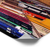 Bibliothekstapel Poster (Ecke)