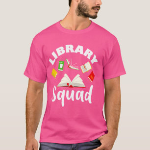 Bibliotheksteam Lehrer Schüler Bibliothekar Bücher T-Shirt