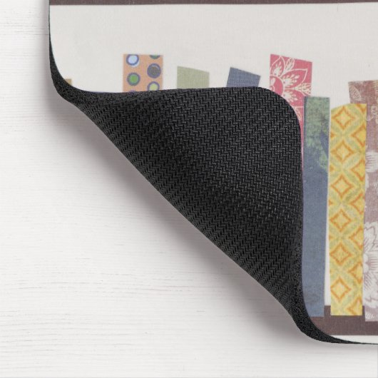 Bibliothekstroll-Mausunterlage Mousepad (Ecke)