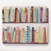 Bibliothekstroll-Mausunterlage Mousepad (Vorne)