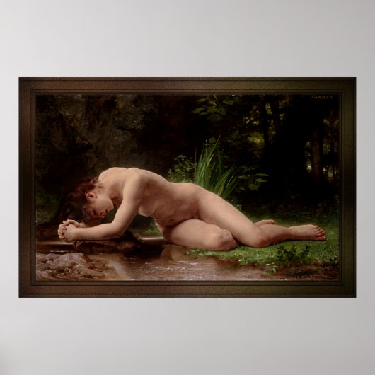 Biblis by William-Adolphe Bouguereau Poster (Vorne)
