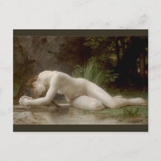 Biblis (Byblis) von William-Adolphe Bouguereau Postkarte (Vorderseite)