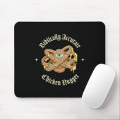 Biblisch korrektes Chicken Nugget Mousepad (Mit Mouse)