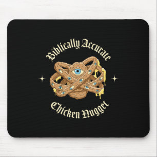 Biblisch korrektes Chicken Nugget Mousepad
