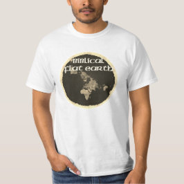 Biblische flache Erde T-Shirt