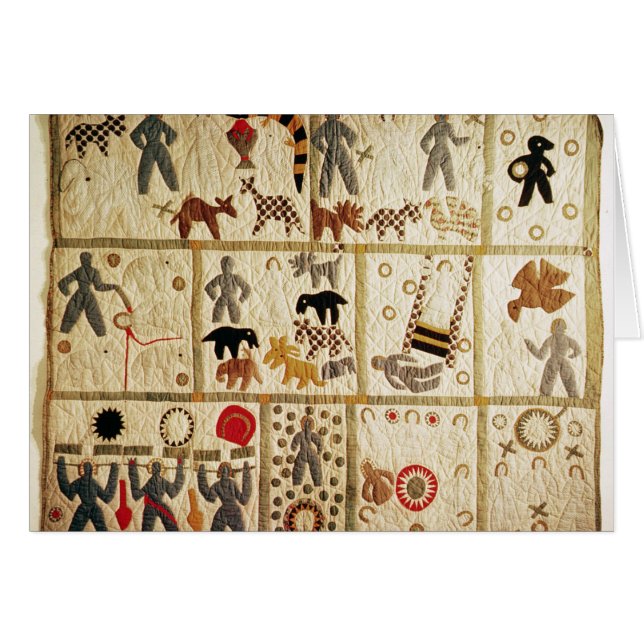 Biblische Steppdecke, Virginia (Vorderseite (Horizontal))