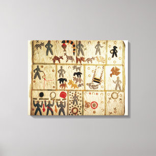 Biblische Steppdecke, Virginia Leinwanddruck