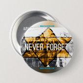 Biblische Zeichen "vergessen nie" Knopf Button (Vorne & Hinten)