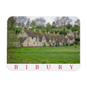 Bibury Arlington Row Kühlschrankmagnet Magnet (Horizontal)