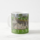 Bibury Arlington Row View Tasse (Vorderseite Links)