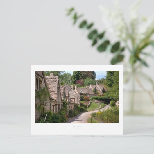 Bibury Postkarte (Stehend Vorderseite)