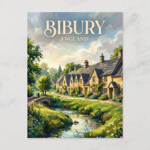 Bibury Vereinigtes Königreich Postkarte