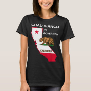 Bicanco 2026 Chad Bianco Für Gouverneur Von Kalifo T-Shirt