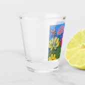 Bicchiere con motivo schnapsglas (Links)