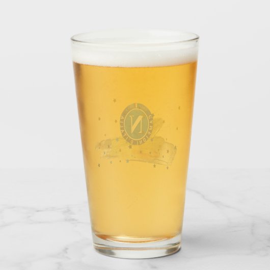 Bicchiere di birra Scudetto Napoli Glas (Vorne (Gefüllt))