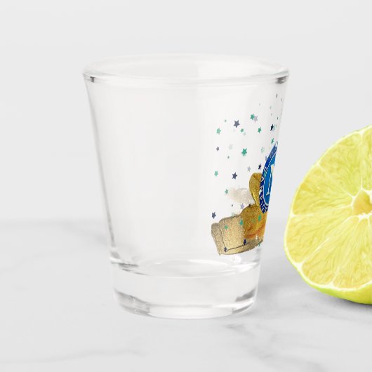 Bicchiere di birra Scudetto Napoli - Shotglas Schnapsglas (Links)