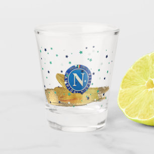 Bicchiere di birra Scudetto Napoli - Shotglas Schnapsglas