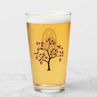 Bicchiere Milan calcio Glas