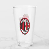 Bicchiere Milan calcio Glas (Rückseite)